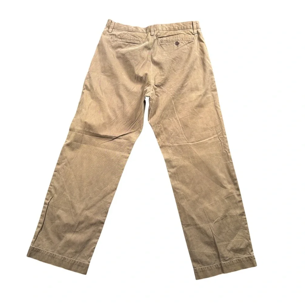 Banana Republic Chino Pants Mens 32x29 Tan Straight Leg Preppy Old Money